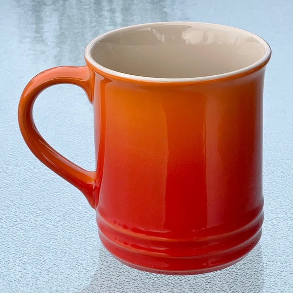 Le Creuset Coffee Mug ~ Flame/Orange - Picture 3 of 6